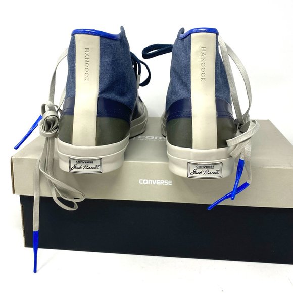 Converse Jack Purcell Signature High Canvas Grey M - Picture 4 of 7